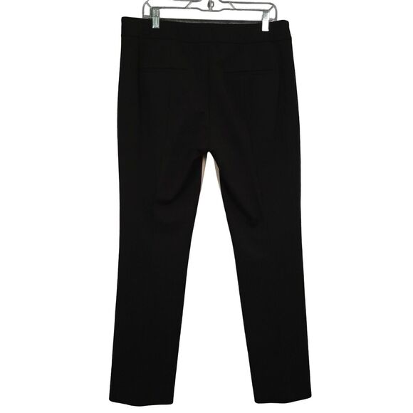 DOROTHEE SCHUMACHER Cream Black 2-Tone Front Seam Career Trouser Pants SIZE 5 10 - Picture 2 of 15